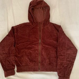 American eagle maroon jacket